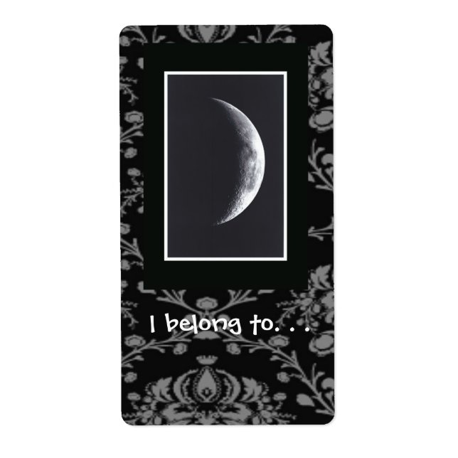 Eclipse Bookplate-etikett Fraktsedel (Framsidan)