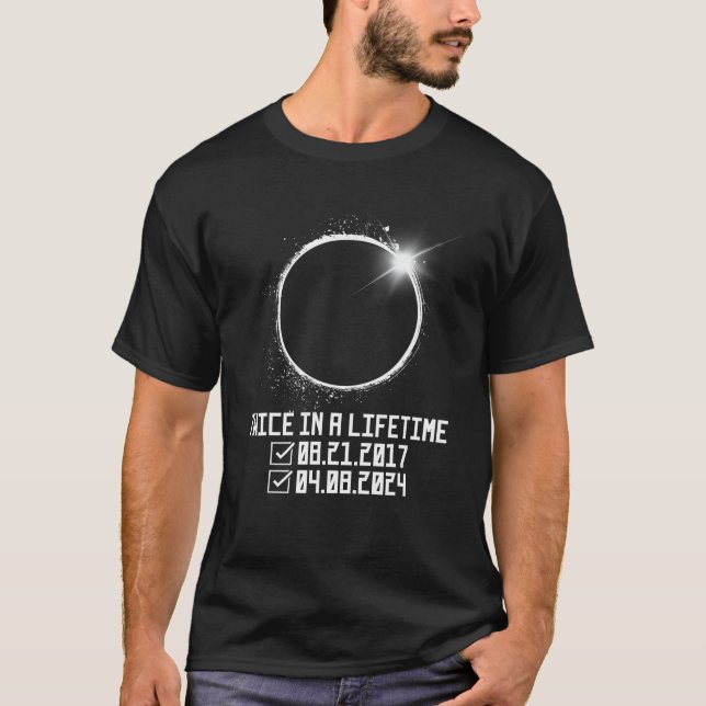 Eclipse Checklist två gånger under livstiden, tota T Shirt (Framsida)