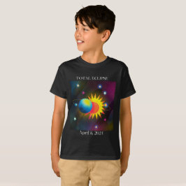 Eclipse Flare 04.08.24 Total Solar Eclipse USA T Shirt