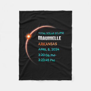 Eclipse Maumelle Arkansas Total Solar Eclipse 2024 Fleecefilt