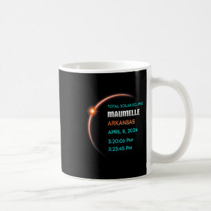 Eclipse Maumelle Arkansas Total Solar Eclipse 2024 Kaffemugg