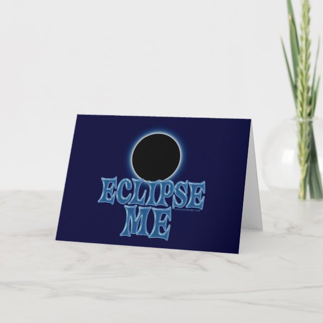 Eclipse Me Card Helgkort (Framsida)