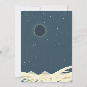 Eclipse of Sol Art with "Snakes" Inbjudningar
