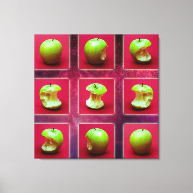 Eclipse of the Grönt Star Canvastryck (Framsida)