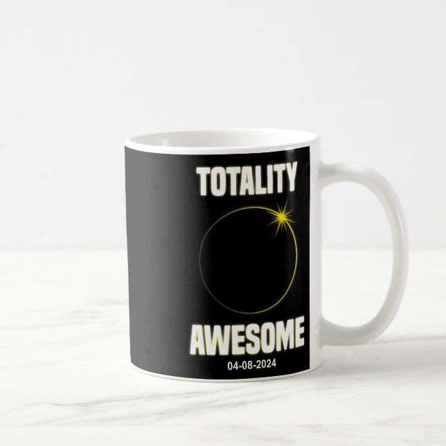 Eclipse Shirt Totality Fantastisk Total Solar Ecli Kaffemugg (Höger)