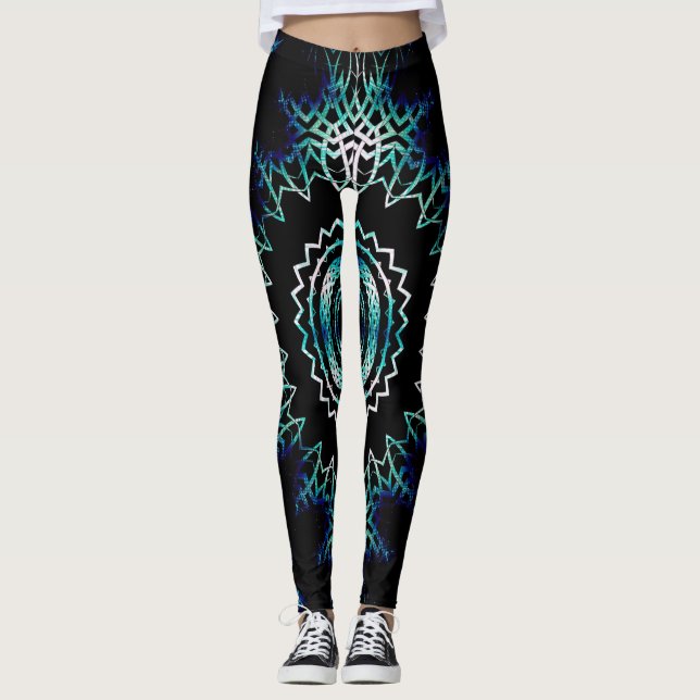 Eclipse Soundwave Cross Leggings (Framsida)