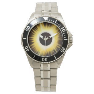 Eclipse Stainless Steel Watch Armbandsur