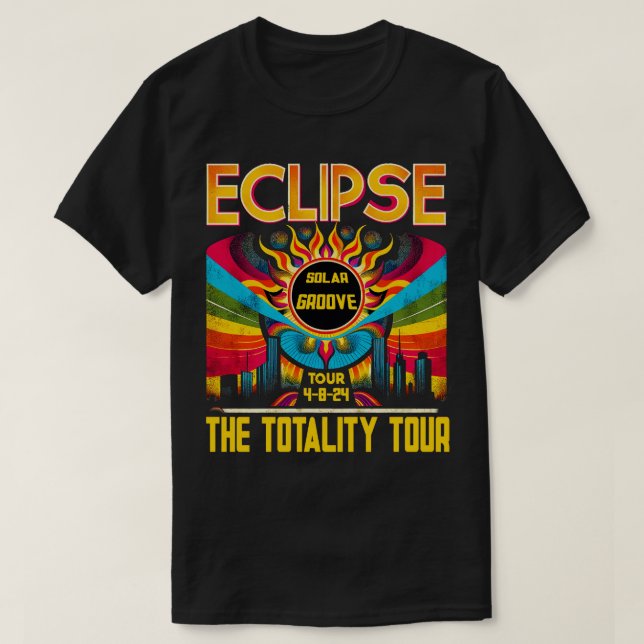 Eclipse the total Tourist 04 08 2024 T Shirt (Design framsida)