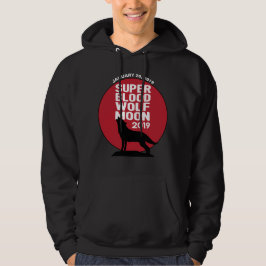 Eclipse Toppen Blood Varg Måne 2019 Hoodie