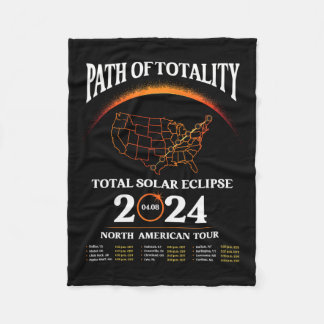 Eclipse Väg of Totality Solar Eclipse April 8 202 Fleecefilt