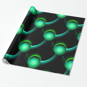 ECLIPSE Vibrant Grönt Black Presentpapper