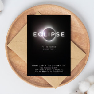 Eclipse View Party-inbjudan Inbjudningar
