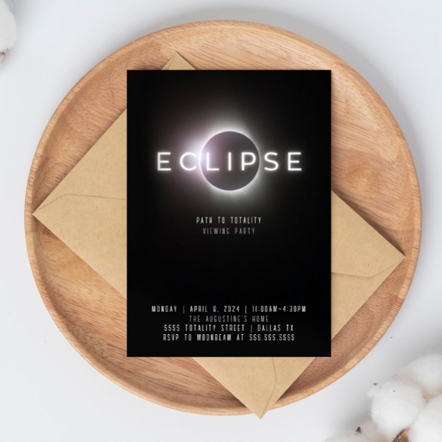 Eclipse View Party-inbjudan Inbjudningar (Skapare uppladdad)