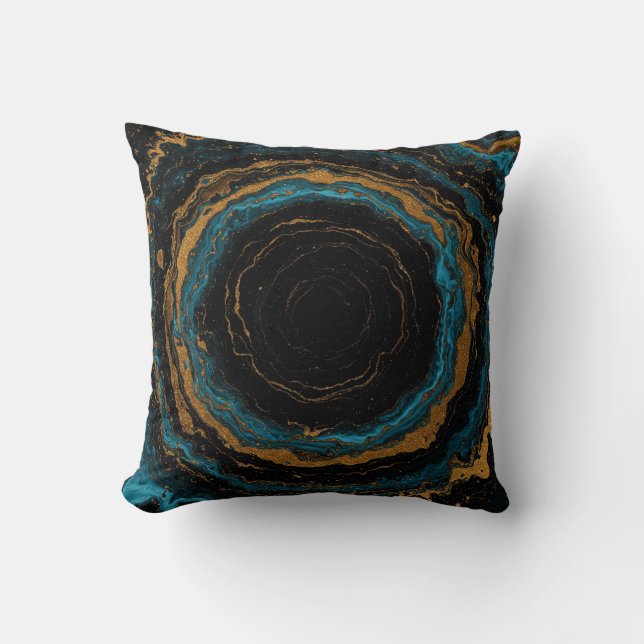 Eclipsed Marble Core - Cosmic Luxe Pillow Design Kudde (Framsida)