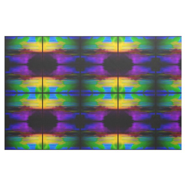 Eclispe Måne Storm Fabric Tyg (Fat Quarter)