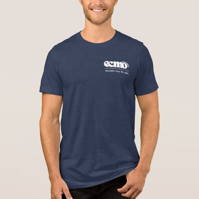 ECMO-Anpassade T Shirt (Framsida)