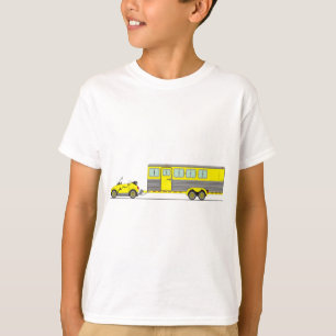 Eco Car Horse Trailer Tee Shirt