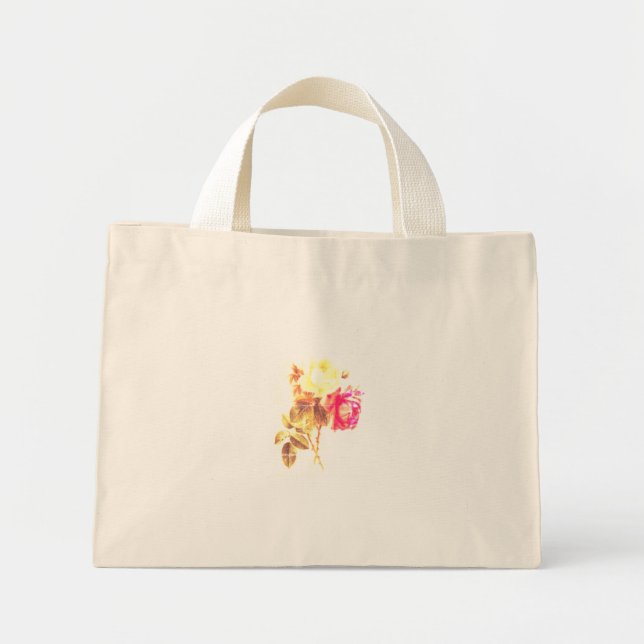 ECO-DESIGN FÖR COOLAN Tote Bag TINY STIL Mini Tygkasse (Framsidan)