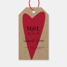 Eco Friendly Bröllop Bold Heart