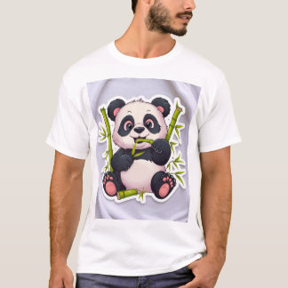 Eco-Friendly Cute Panda T-Shirt - Adsible Wildlif