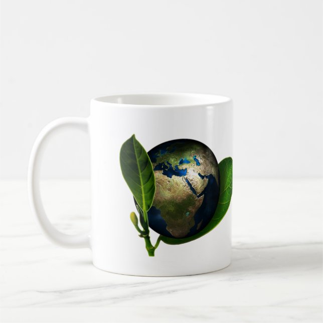 Eco Friendly Environment T-Shirt Kaffemugg (Vänster)