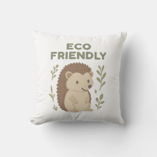 Eco Friendly Hedgehog Kudde