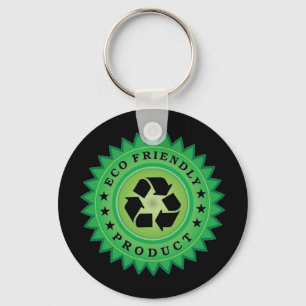 Eco Friendly Sticker Nyckelring