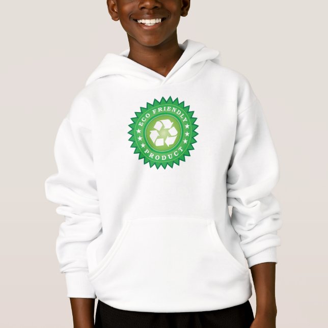 Eco Friendly Sticker T Shirt (Framsida)