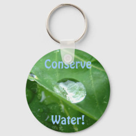 ECO FRIENDLY VATTEN CONSERVATION Gifts & Gear Nyckelring