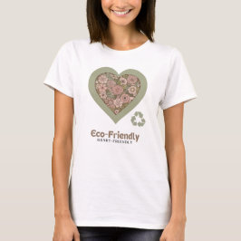 Eco & Heart-Friendly Kärlek T Shirt