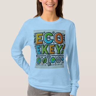 "Eco Is Nyckel", Designade kvinnor T Shirt