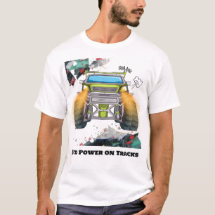 Eco Power på spår T Shirt