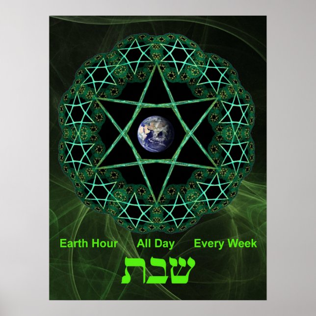 Eco-Shabbat Poster (Framsidan)
