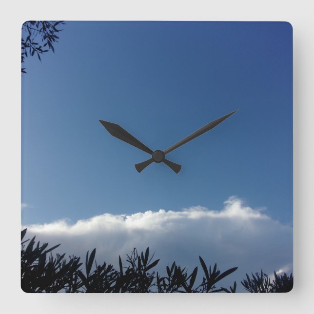 ECO STIL DESIGN FÖR CLOCK COOLA FYRKANTIG KLOCKA (Framsida)