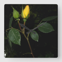 ECO STIL DESIGN (väggklocka, COOLA) Fyrkantig Klocka