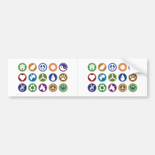 Eco symboler bildekal (Framsidan)