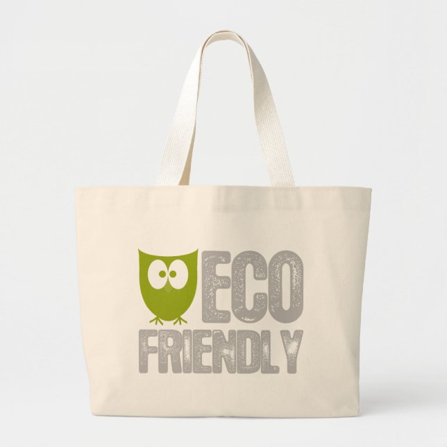 Eco vänlig design! jumbo tygkasse (Framsidan)