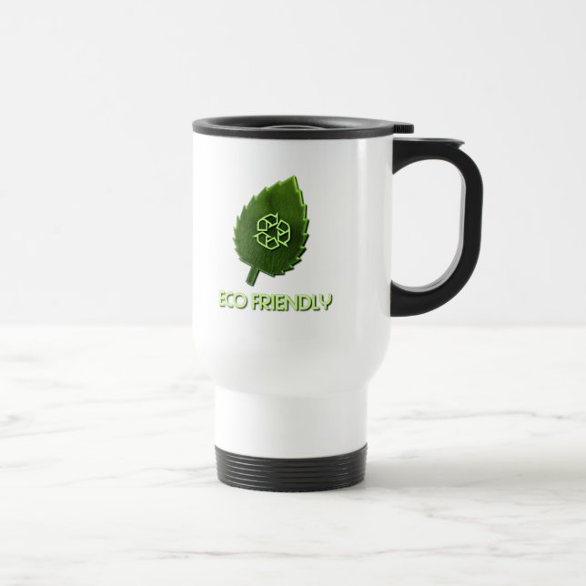 Eco vänlig plast- travel mug resemugg (Höger)