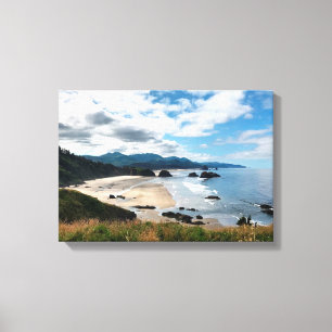 Ecola State Beach, ELLER Canvastryck