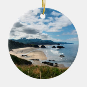 Ecola State Beach, ELLER Julgransprydnad Keramik