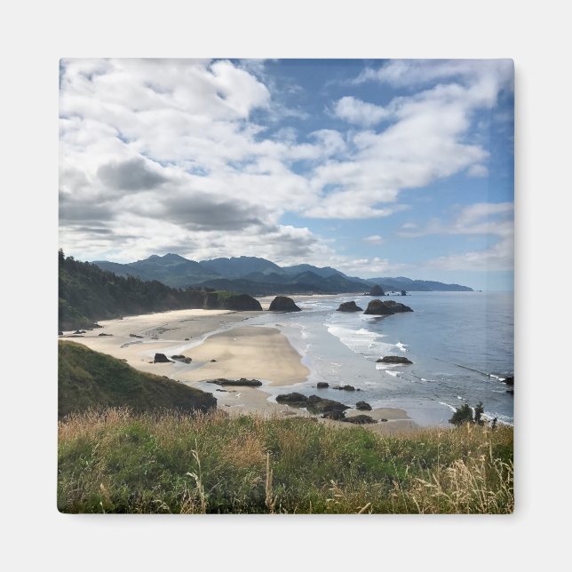 Ecola State Beach, Oregon Magnet (Framsidan)