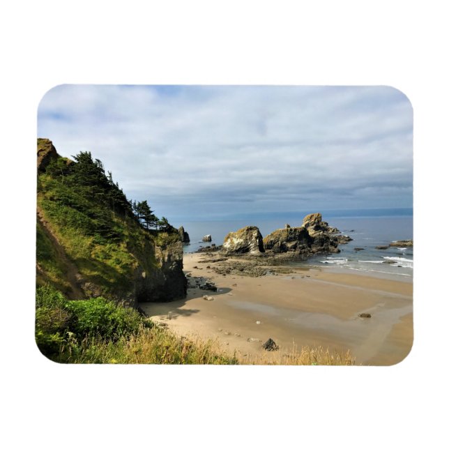Ecola State Park, Cannon Beach, Oregon Magnet (Horisontell)