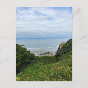 Ecola State Park, Cannon Beach, Oregon Vykort