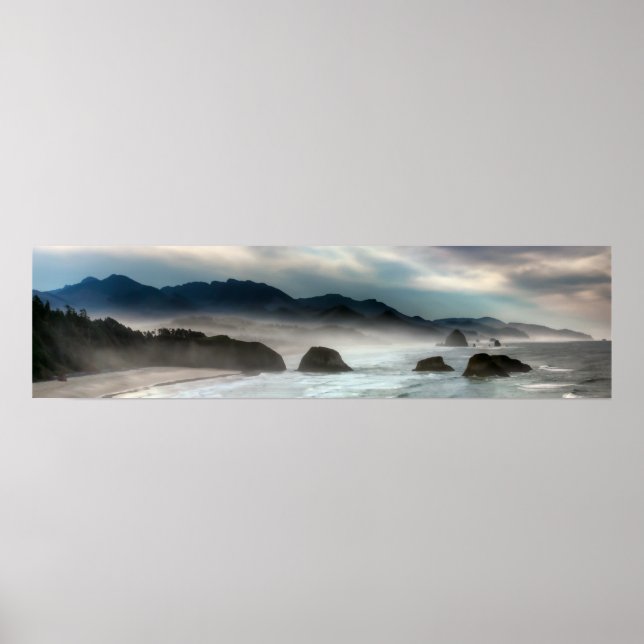 Ecola State Park på Oregon Kusten Poster (Framsidan)