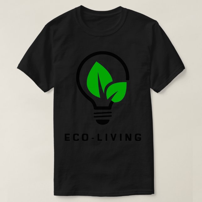 EcoLiving T Shirt (Design framsida)