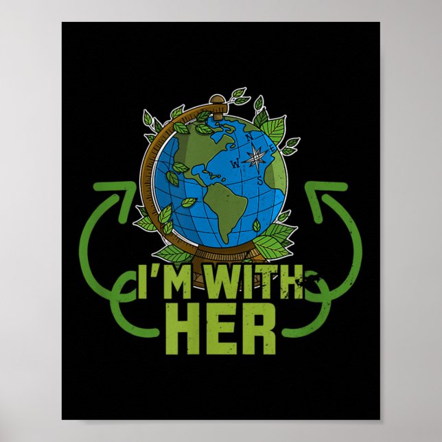Ecologist Miljöskydd Djur Växter  Poster (Framsidan)