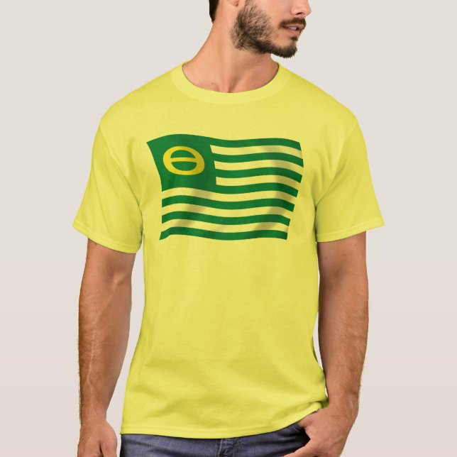 Ecology Movement Flagga Shirt Tröja (Framsida)