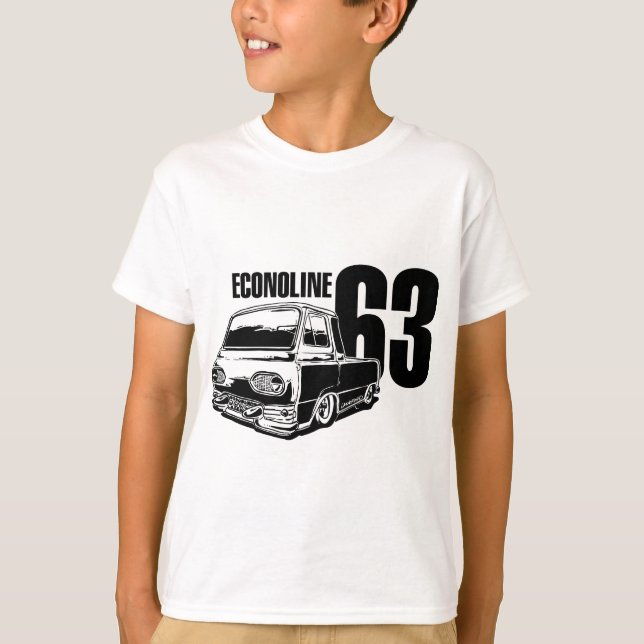 Econoline lastbil 1963 t-shirt (Framsida)