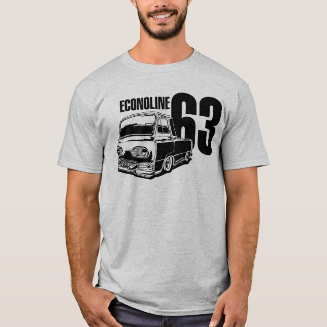 Econoline lastbil 1963 t-shirt (Framsida)