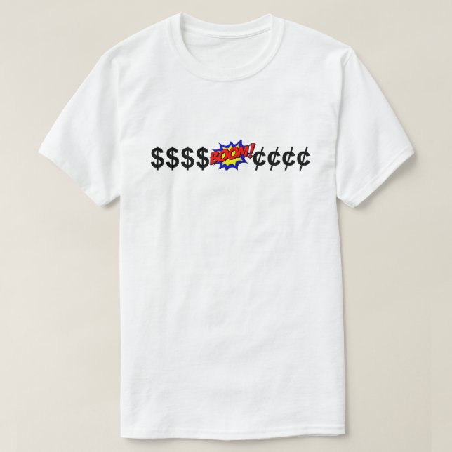 Economic Boom™ T-Shirt (Design framsida)